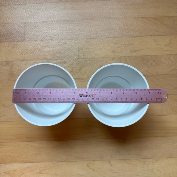 1 IKEA Ceramic White Plant Pot Flower Vase Container - Picture 3 of 5